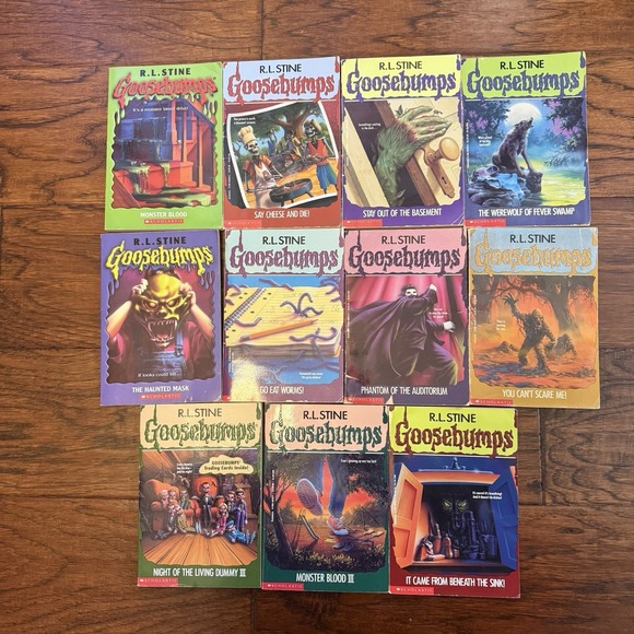Other - Vintage Goosebumps Book Lot 11 R.L. Stine Original 1990s Scholastic Horror Kids
